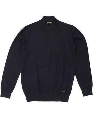 BACI & ABBRACCI Damen Rollkragen Pullover Pulli UK 18 XL Navy Blau AN11