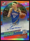 Aleksej Pokusevski 2020-21 Panini Donruss Signature Series RC Auto Thunder
