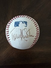 Torii Hunter Autograph Baseball From Batting Practice MLB