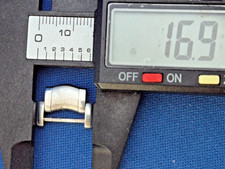 EBEL MENS 1911 BAND 17MM EXTRA EXPANSION LINK  STEEL NEW OLD STOCK BEST ON EBAY!