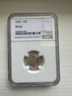 1957 Jefferson Nickel PF67NGC Certified
