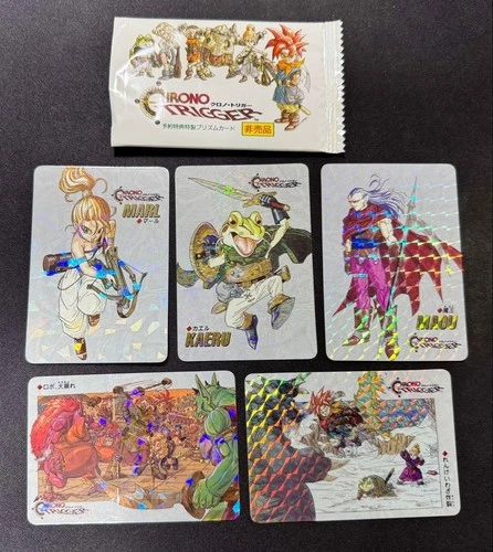 Chrono Trigger Pre-order Bonus Prism Cards – Bulk Sale Japan
