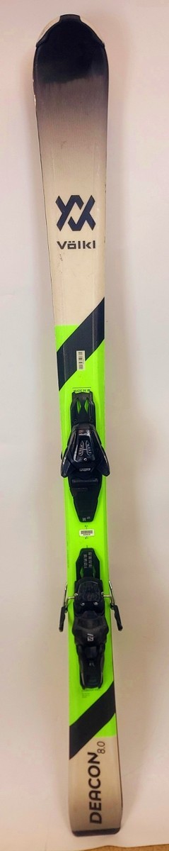 Used $700 Volkl Deacon 8.0 Skis & Salomon L10 Gripwalk Bindings
