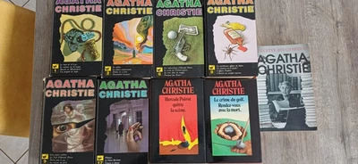 AGATHA CHRISTIE - 6 LIVRES INTEGRAL LE MASQUE + 2 LIVRES AUTRES + 1 BIOGRAPHIE - Photo 1/4