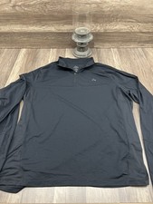 Paradox Merino Blend 1/4 Zip Pullover Men  s X Large Black Drirelease FreshGuard
