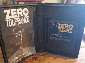Zero Tolerance Sega Genesis CIB Complete Cleaned & Tested Working Fast Ship 