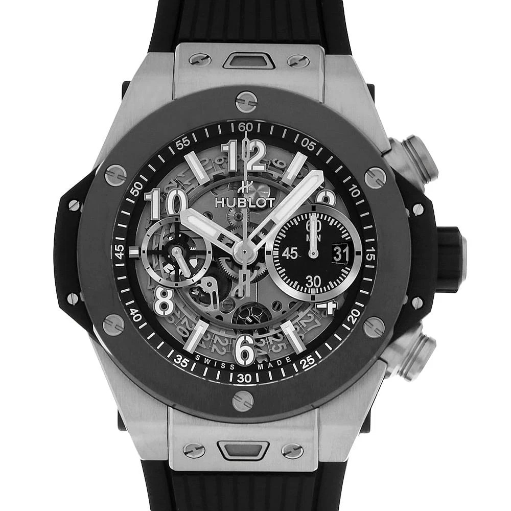 Hublot — HUBLOT Big Bang Unico Titanium Ceramic 421.NM.1170.RX second hand mens