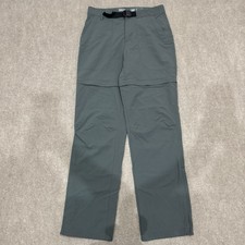 Mountain Hardwear Women's Size 4 Green Zip Off Shorts Convertible Outdoor Pants