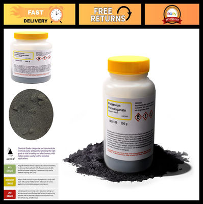#ad #ad Potassium Permanganate 100g Reagent Grade Chemical for Water Treatment amp; Lab U $42.99