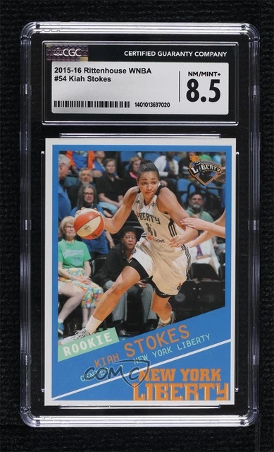 2015 Rittenhouse WNBA /500 Kiah Stokes #54 Rookie RC 0q5k