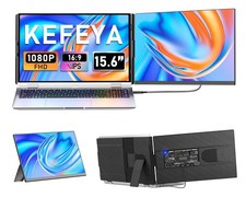 15.6'' Laptop Screen Extender, 1080P IPS Portable Monitor for Laptop KEFEYA P5  
