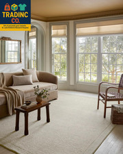 Magnolia Home by Joanna Gaines Henley Collection HNY-01 Ivory/Silver 5'-0