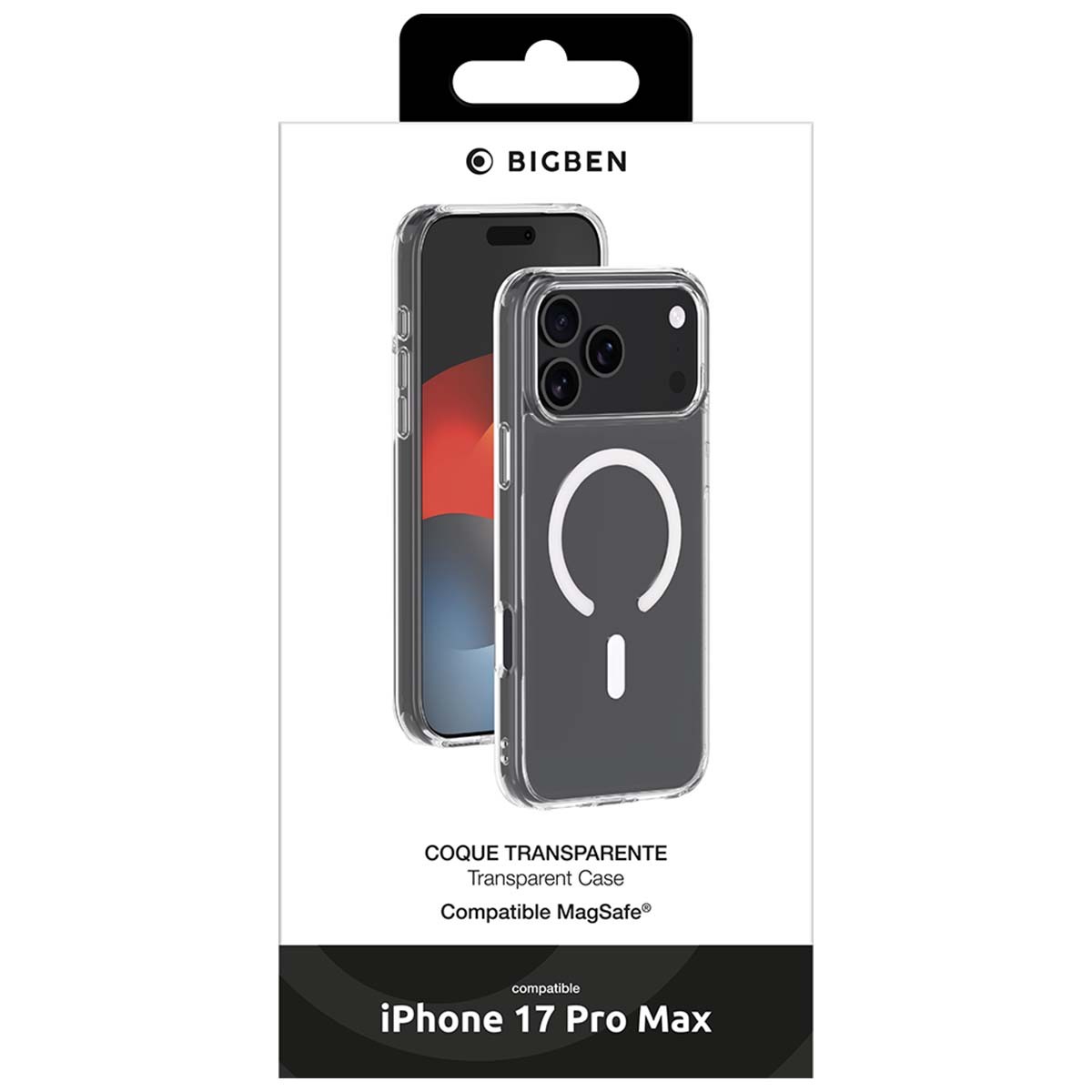 Coque iPhone 17 Pro Max transparente pour une utilisation active