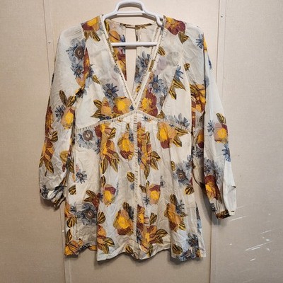 free people strawberry fields mini dress NWOT Free People Strawberry Fields swingy Mini Dress S