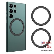 MagSafe Ring Magnet - Magsafe Magnetic Ring for Samsung Galaxy S25 S24 Black