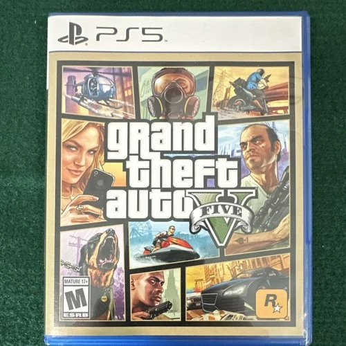 Grand Theft Auto V by Rockstar Games Ultra HD 60FPS PS5 Action & Adventure 2022