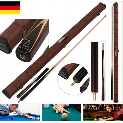 CUESOUL Snookerqueue, Klassisch, Handgefertigt, 145 Cm, Palisander, 3/4-Teilig,