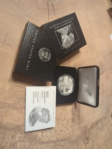 2025 American Silver Eagle Proof - With OGP