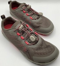 Xero Shoes Women's Aqua X Sport Barefoot Water Shoes, Morel/Sunset Coral, Size 7