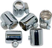 Namz Colored Hose Clamps 14 To 516 Chrome 6-pack