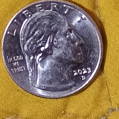2023 (D) Denver Error Quarter ''IN GOD WE TRUST'' spelled IN COD WE TRUST 