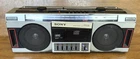 Sony CFS-350 Boombox Cassette AM/FM Radio Super Woofer 5-Band EQ Vintage 80s