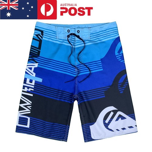 Men Plus Size Surf Board Shorts Swim 