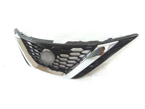 Fits 2016 2017 2018 2019 Nissan Sentra SR Grile Front Bumper Upper Grille - Picture 6 of 8