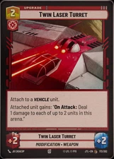 Star Wars Unlimited - Twin Laser Turret - Standard