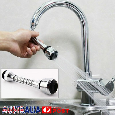 Faucet Connector Kitchen Water Tap Extension Swivel Nozzle