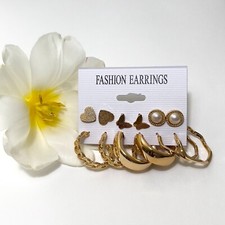 Earrings Set for Women Girls 6 Pairs
