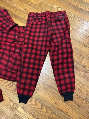 Vintage Woolrich 757 Hunting Wool Jacket and Pants Set | eBay
