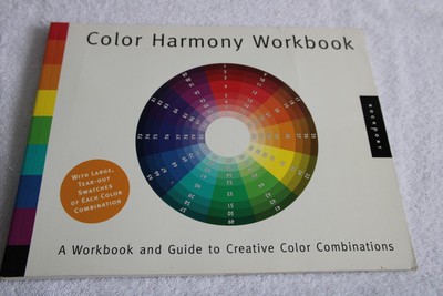 Color Harmony Workbook, Color Palette Swatchbook, Graphic Arts Soft Cover, 2001