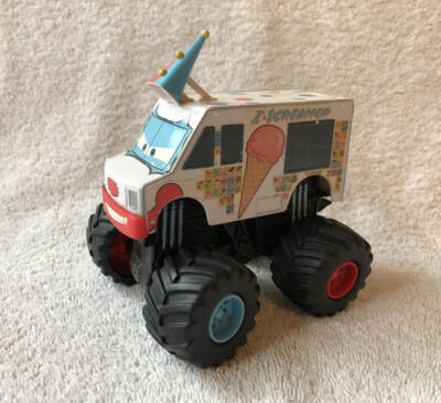 Disney Cars Toon I-Screamer Power Punch Ice Cream Monster Truck