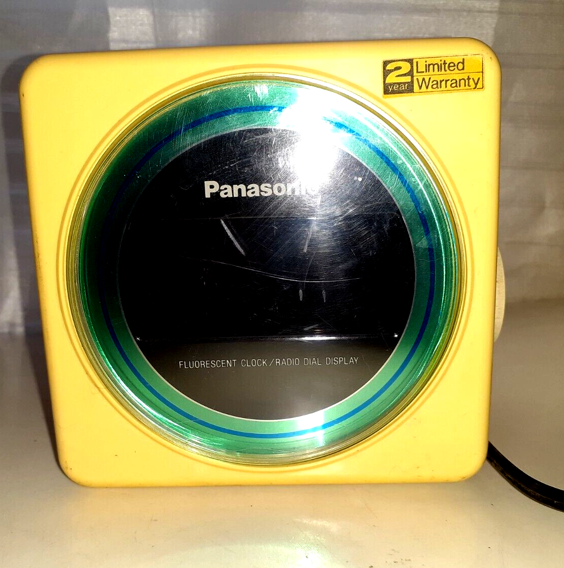 NationalPanasonic ラジオ付きデジタル時計　RC-85 National ナショナル RC-85 目覚まし時計 ラジオ レトロ アンティーク