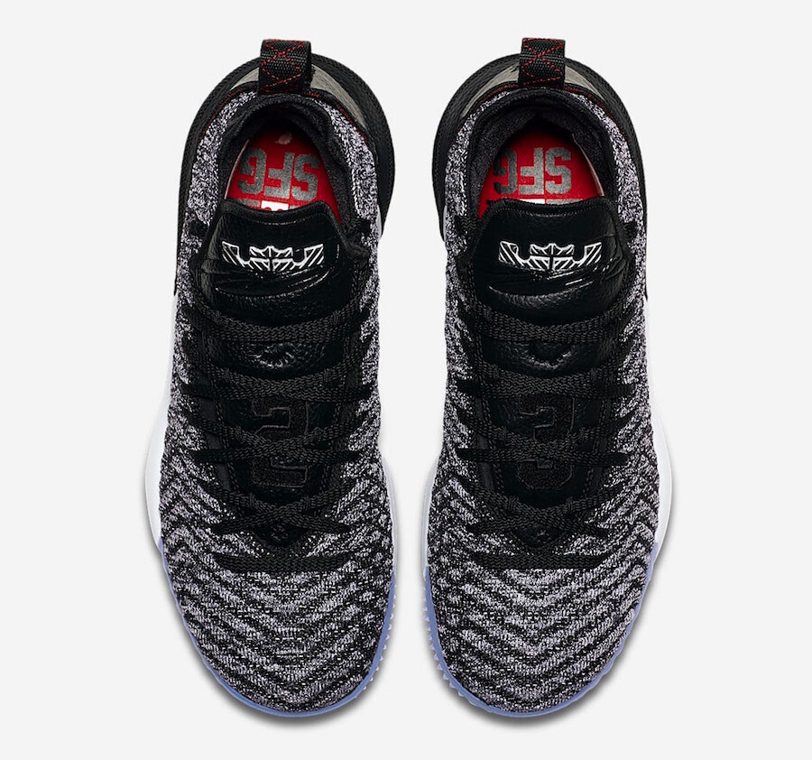 lebron 16 black metallic silver