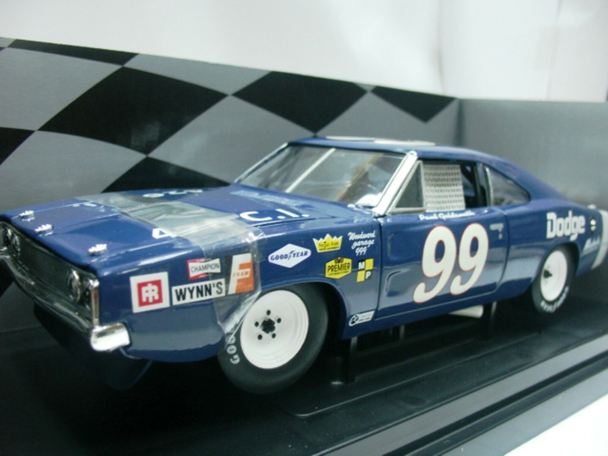 WOW EXTREMELY RARE Dodge Charger 500 #99 P. Goldsmith NASCAR 1969