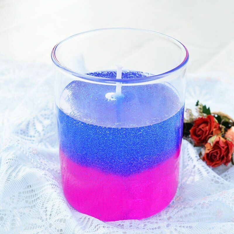 MTLEE 6.6 lb Clear Candle Wax Jelly Gel Wax for Candle Making Gel