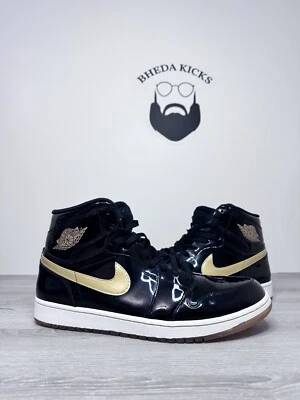 Jordan 1 Retro OG High Black Gold PL | eBay