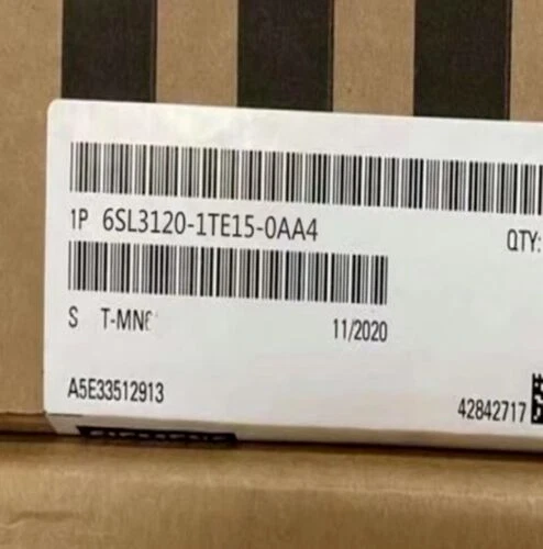 6SL3120-1TE15-0AA4 New Siemens 6SL3 120-1TE15-0AA4 SINAMICS S120 Double Motor - Picture 2 of 11