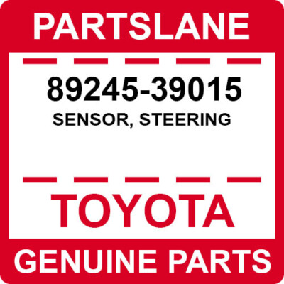 89245-39015 Toyota OEM Genuine SENSOR, STEERING | eBay