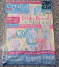 Paper crafter Crafts Beautiful Magazine Issue 367 Birdie Cardmaking Kit Birds