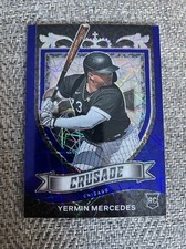 2021 Panini Chronicles Crusade Yermin Mercedes Rookie Blue Velocity Prizm #16 RC
