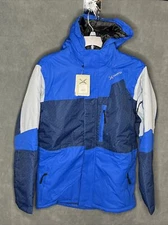 Arctix 83905-67-XL Boys Nautical Blue Hooded Spruce Insulated Jacket Sz 18/20 XL