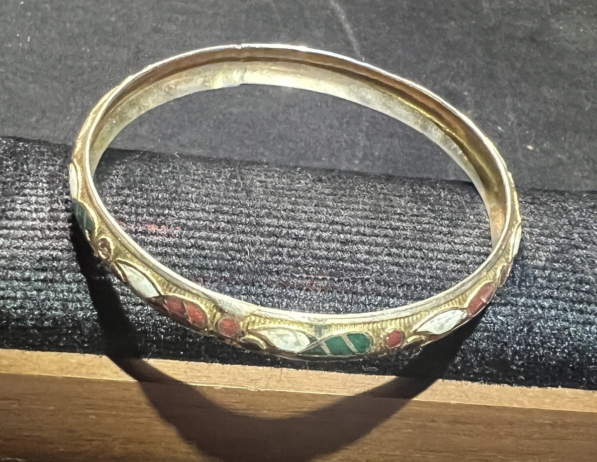 アクセサリー Crockery Bangle diverseconception SV VTG Multicolored Bangle Bracelet | eBay
