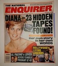 National Enquirer Sept 12, 2000 The Monkees, Princess Diana, Madonna, Anne Heche