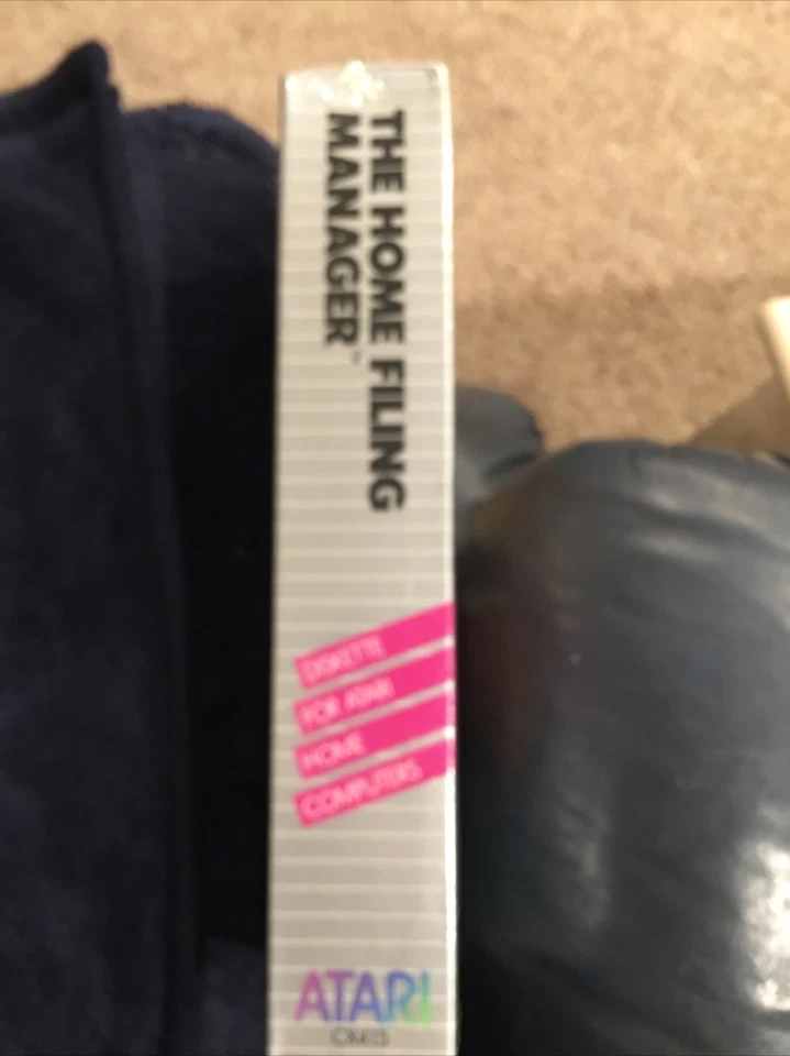 Home Filing Manager (Atari 400,800,XL, XE, 1983, CX415) Brand New/Sealed! - Image 4 of 4
