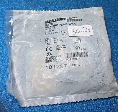 BALLUFF    BCS00MF     BCS  M18B413-PSC80D-S04K 