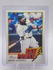 Junior Caminero #RP-JCA Prices | 2026 Topps Heritage Raw Power
