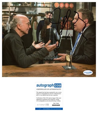 JEFF GARLIN SIGNED CURB YOUR ENTHUSIASM THE GOLDBERGS 8x10 PHOTO - ACOA COA